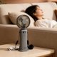 thumbnail image 4 of Portable Handheld Fan Rechargeable Mini Fan With Digital Display 3 Speed Small Fan For Travel Office Outdoor, 4 of 6