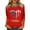 Red #243, variant on KDDYLITQ Womens 250 Anniversary Usa Tshirt 4th July National Flag Print 3/4 Sleeve Tees July 4th American Flag Freedom T-Shirts Red White and Blue Plus Size Crew Neck Tops Khaki L