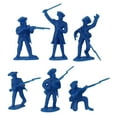 thumbnail image 3 of BMC Revolutionary War Plastic Army Men - 34 British, American, French Soldiers, 3 of 6