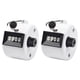 thumbnail image 1 of Eigraketly 2 pack/lote Tally con materiales manuales para un conteo claro y preciso Número de conteo Manual Medidores de medidas dimensionales Blanco, 1 of 6