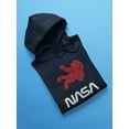 thumbnail image 3 of NASA Nasa Astronaut Silhouette Hoodie Men -NASA Designs, Male x-Large, 3 of 4