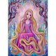 thumbnail image 1 of Taladro de pintura de diamante (DE9519) 5D DIY Flor de mujer Arte de pared de diamantes de imitación completo (IH733) 45x60cm FLhrweasw Nuevo, 1 of 1