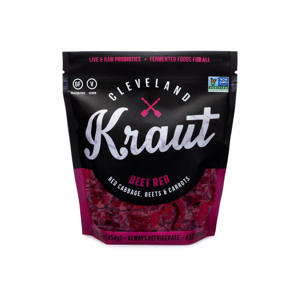 Cleveland Kitchen Kraut Beet Red Sauerkraut, 16 oz