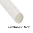 thumbnail image 4 of Uxcell 33Ft-12mm High TEMP Silicone Fiberglass Sleeve Insulation Cable Protectors White, 4 of 5