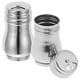 thumbnail image 1 of 2 saleros y pimenteros de acero inoxidable con tapa, mini saleros para cocina y viajes, dispensador de pimienta comercial para cocinar, 1 of 8