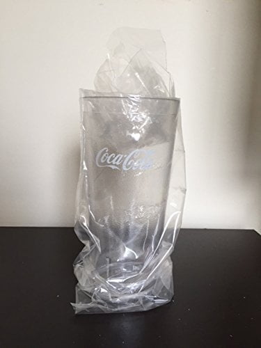 Coke Coca Cola Restaurant Clear Plastic Tumblers Cups 32 oz Carlisle 1 New 