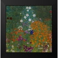 thumbnail image 2 of Klimt, Gustav 20x20 Black Modern Framed Museum Art Print Titled - Farmers Garden, 2 of 5