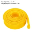 thumbnail image 3 of PET Cable Wire Wrap 79mm Expandable Sleeving Yellow 7.6 M Length, 3 of 5