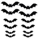 thumbnail image 1 of Adorno negro colgante aterrador de Halloween 12 piezas, 1 of 4