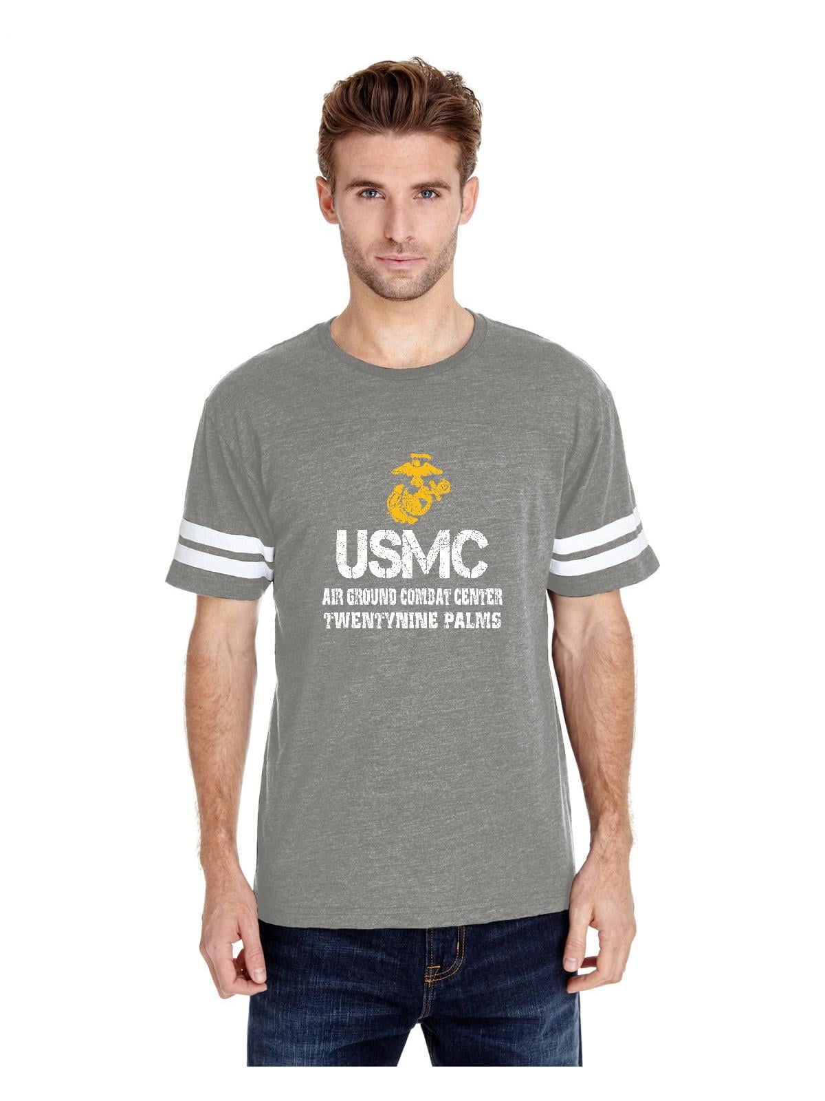 USMC Battalion MCT Men Football Fine Jersey Tee - Walmart.com