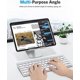 thumbnail image 4 of Adjustable Tablet Stand, Aluminum Minimalist Desktop Tablet Dock Compatible with New iPad/iPad Pro/iPad Air, etc. Silver, 4 of 4