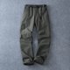 thumbnail image 1 of Ceisia Men Solid Color Multi Pocket Work Pants Warm Casual All Gift Occasion Long Trousers, 1 of 8