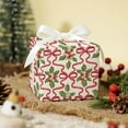 thumbnail image 2 of Christmas Wrapping Paper Roll – 17 in x 16.4 ft Gift Wrap with Red Ribbon Bows & Holly Berry Festive Design for Holiday Presents & Party Decorations, 2 of 16
