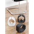 thumbnail image 2 of 12 Pack U Shaped Furniture Nonslip Pads for Office Chairs Shopping Carts Chair Leg Floor Protectors Anti Skid White, 2 of 5