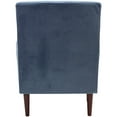 thumbnail image 3 of Mainstays Raelynn Lounge Chair, Light Navy, 3 of 6