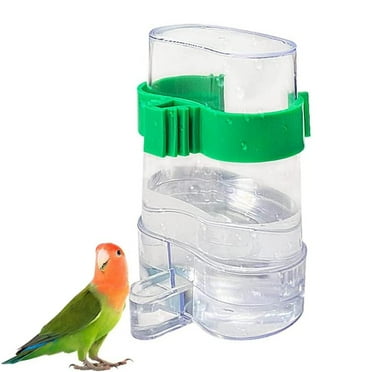 Cage Drinker Bird Water Dispenser Bottle Auto Feeder For Pet Budgie Finch Parrot B9E3