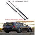 thumbnail image 2 of 1 Pair Carbon Steel Replacement for window gas 2005-2013 Nissan Pathfinder R51 Rear Tailgate Window Glass Gas Struts, 2 of 8