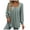 Green, variant on Work Tops for Women Fall Long Sleeve Texture Ruched Square Neck Womens Tshirts Dressy Casual White S