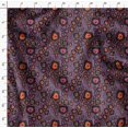 thumbnail image 4 of Soimoi Purple polyester Crepe Fabric Wild Animal Skin Decor Fabric Printed BTY 52 Inch Wide, 4 of 6