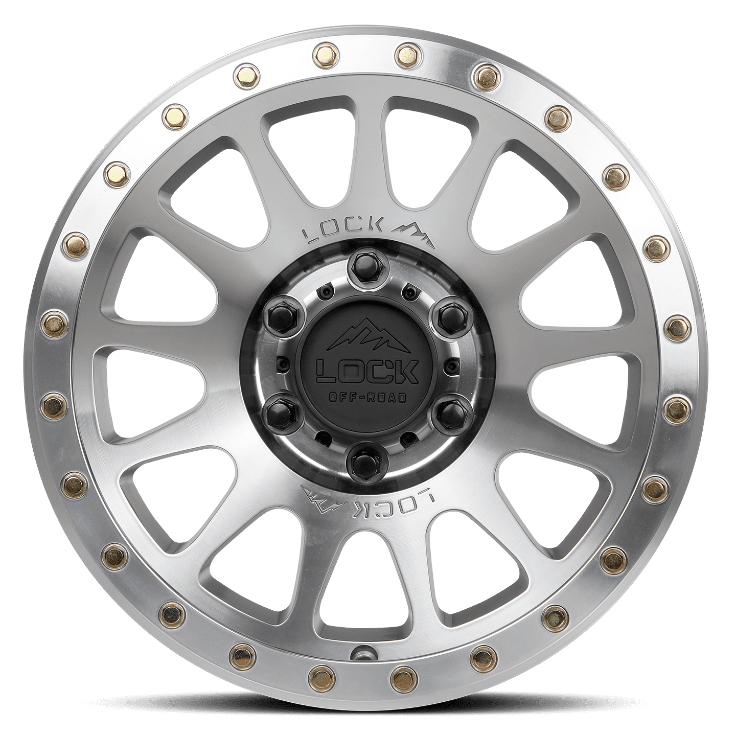 Lock Off-Road Yosemite Machine with Clear Coat 9-17