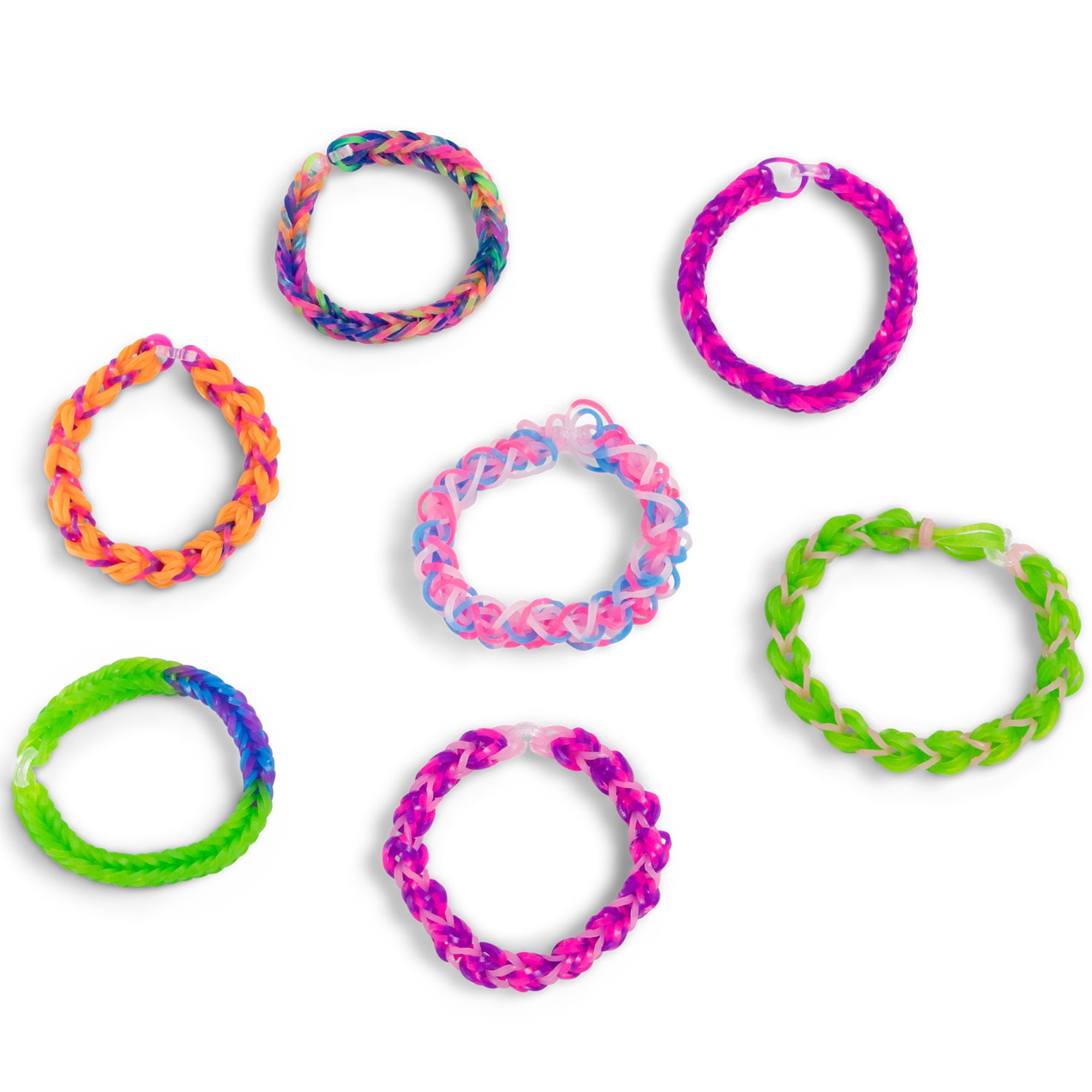 Rainbow Loom: Treasure Box - Confetti Crush Edition - DIY Bands Bracelet Kit, 7000 Rubber Bands, 2 Happy Looms, Jewelry Crafting Activity, Kids 7+
