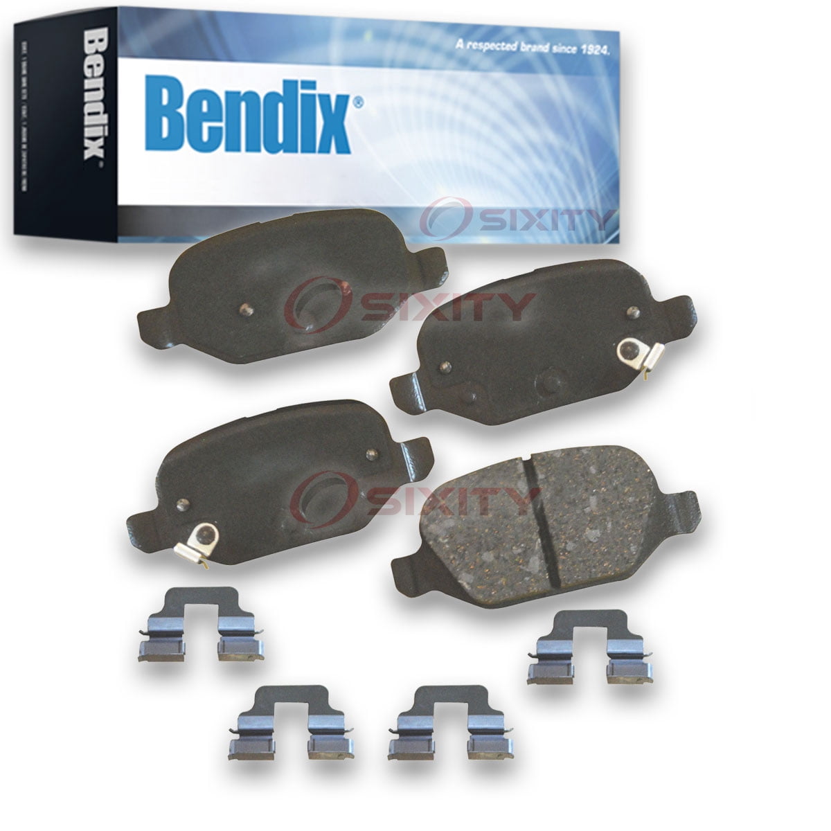 Bendix Brakes Disc Brake Pad Set Fits select: 2012 FIAT 500, 2013-2016 FIAT 500 POP