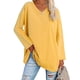 thumbnail image 2 of Blusa de mujer Nikou manga larga color puro, 2 of 6