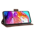 thumbnail image 5 of Case for Samsung Galaxy A70 Cover Adjustable Detachable Card Holder Magnetic closure Leather Wallet Case - Brown, 5 of 5