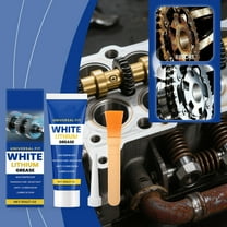 Qonioi White Lithium Grease Lubricant, 30g Multi-Purpose Automotive Industrial Bearing Lubricant, High Temperature Resistance Lubrication Paste