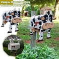 thumbnail image 5 of Handmade Custom Metal Cow Mailbox Cow Letter Box Outdoor Funny Farm Animal Mailboxes For Farm And Outside Garden Decor Post Box, 5 of 5