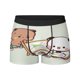thumbnail image 3 of Calzoncillos tipo bóxer transpirables para hombre, ropa interior, regalo, con diseño de oso panda, Bubu Dudu, 3 of 5