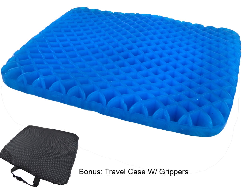 Double Cushion Multi-Use Super Breathable Gel... Details about   SESEAT Gel Seat Cushion 