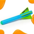 thumbnail image 3 of METIS Play Kids Foam Training Javelins [18in or 34in] – Soft Foam Rocket Launcher for Indoor and Outdoor Games - 18" (Pack of 4 + Carry Bag), 3 of 7