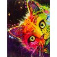 thumbnail image 1 of Wdftyju Kit completo de bordado de 11 quilates, artesanía de costura de punto de cruz con estampado de gato colorido DIY Wdftyju 6jf2qx5df0ns7bg5, 1 of 9