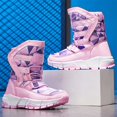 thumbnail image 5 of Yunkctuk Boys and Girls Snow Boots, Waterproof Winter Boots, Children's Non Slip Boots (for Little/Big kids), 5 of 7