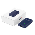 thumbnail image 1 of (NEW GEN)CarlinKit CP2A-T Wireless CarPlay & Android Auto Adapter, 5.8GHz Fast Connection,Plug and Play for Factory Wired CarPlay Cars, with Bluetooth 5.4, USB-C/USB-A Cables,Dark Blue, 1 of 6