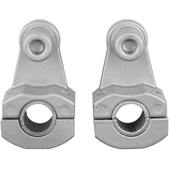 Applicable to Motorcycle Handlebar Risers Bar Mount Handle Clamp Universal 28mm 1 1/8" 25mm 1'' 22mm 7/8" Handlebar(Black)