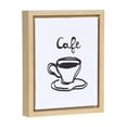 thumbnail image 1 of Toile artistique encadrée Coffee 2 de hometrends, 1 of 4