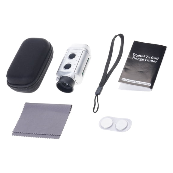 Professional Golf Rangefinder 600m Ranging 7x Zoom Weatherproof Aluminum Housing