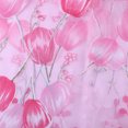 thumbnail image 4 of 100x200cm Tulle Curtain Sheer Drape Balcony Window Curtain With Beautiful Printed Tulips, Easy To Clean And Easy To Install, 4 of 8