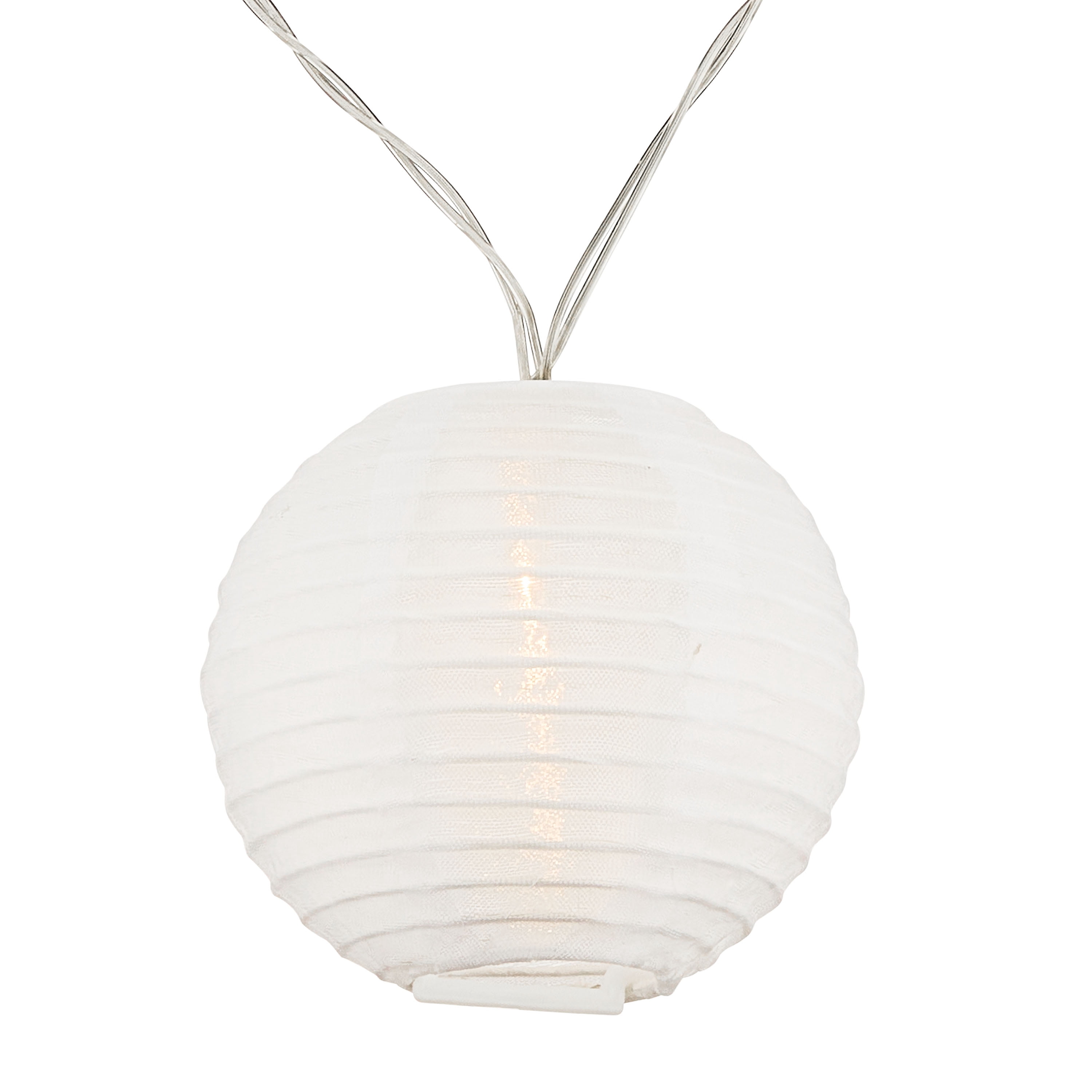 Warm White Battery-Operated LED Lantern Lights, 7.5', by Way To Celebrate