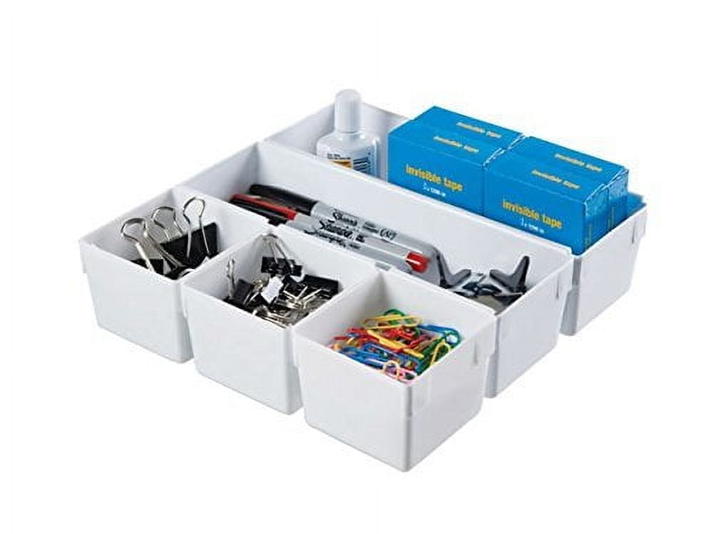 Rubbermaid 15x3x2-Inch Drawer Organizer, White FG2917RDWHT