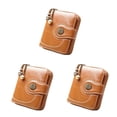 thumbnail image 3 of Cartera corta portátil Sonducket Retro PU Cuero Marrón, 3 of 6