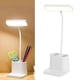 thumbnail image 4 of Lámpara de escritorio, protección para el los ojos lámpara de escritorio regulable lámparas de escrititorio liderado con soporte para telefono con bolírafo luz de mesa, 4 of 7