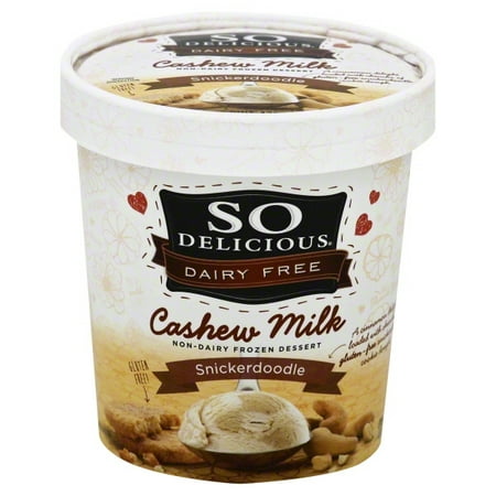 So Delicious Dairy Free Cashewmilk Snickerdoodle Non-Dairy Frozen Dessert, 1