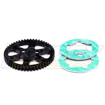 Hpi Bevel Gear - Integy RC Toy Model Hop-ups T6656 Billet Machined Steel Spur Gear 50T for HPI Nitro Firestorm