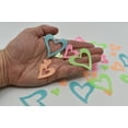 thumbnail image 2 of DirectGlow 24 Piece Glow in the Dark MultiColor Hearts Wall Décor, 2 of 6
