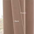 thumbnail image 4 of Cortinas Joydeco Velvet Rose Beige Blackout 229 x 229 cm, 2 paneles, 4 of 8