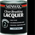 thumbnail image 1 of Minwax 15510 1 qt. Satin Clear Brushing Lacquer - Clear, 1 of 1