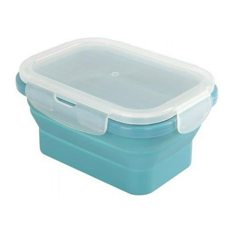 Mainstays 2 Piece Rectangle Collapsible Silicone Food Storage